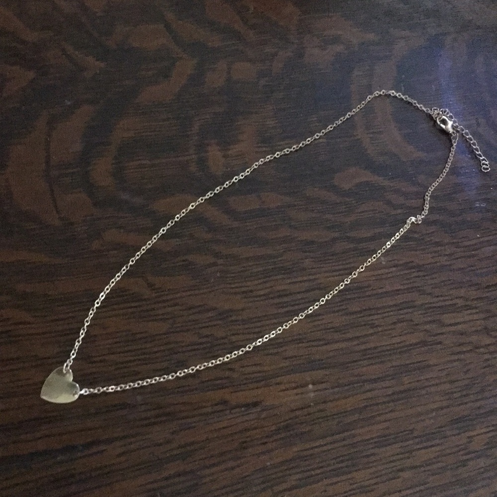 💖Gold heart necklace - Picture 4 of 8